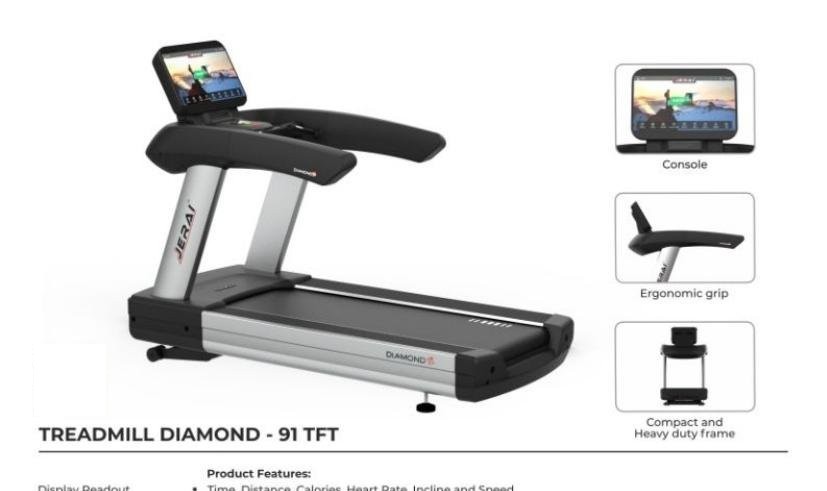 TREADMILL DIAMOND - 91 TFT