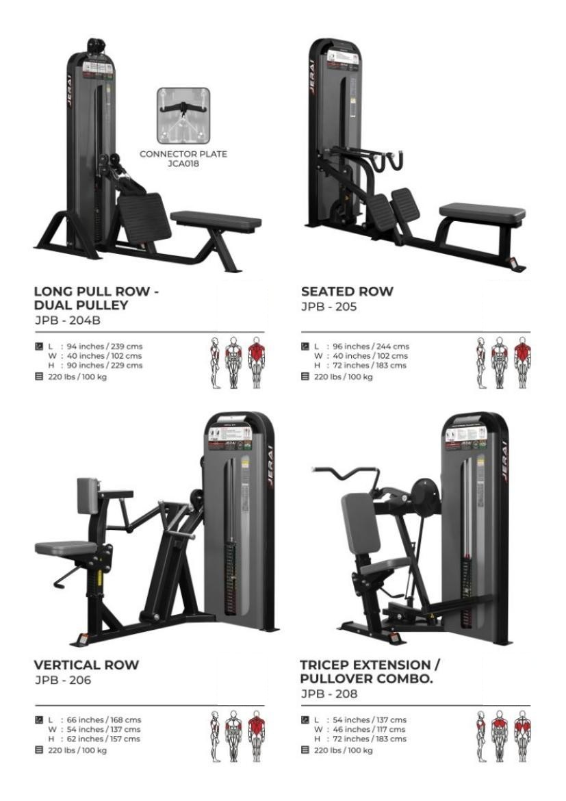 LONG PULL ROW - DUAL PULLEY