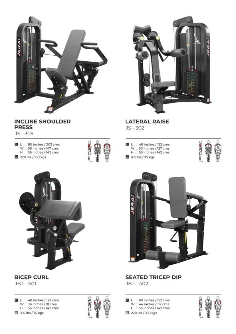 INCLINE SHOULDER PRESS