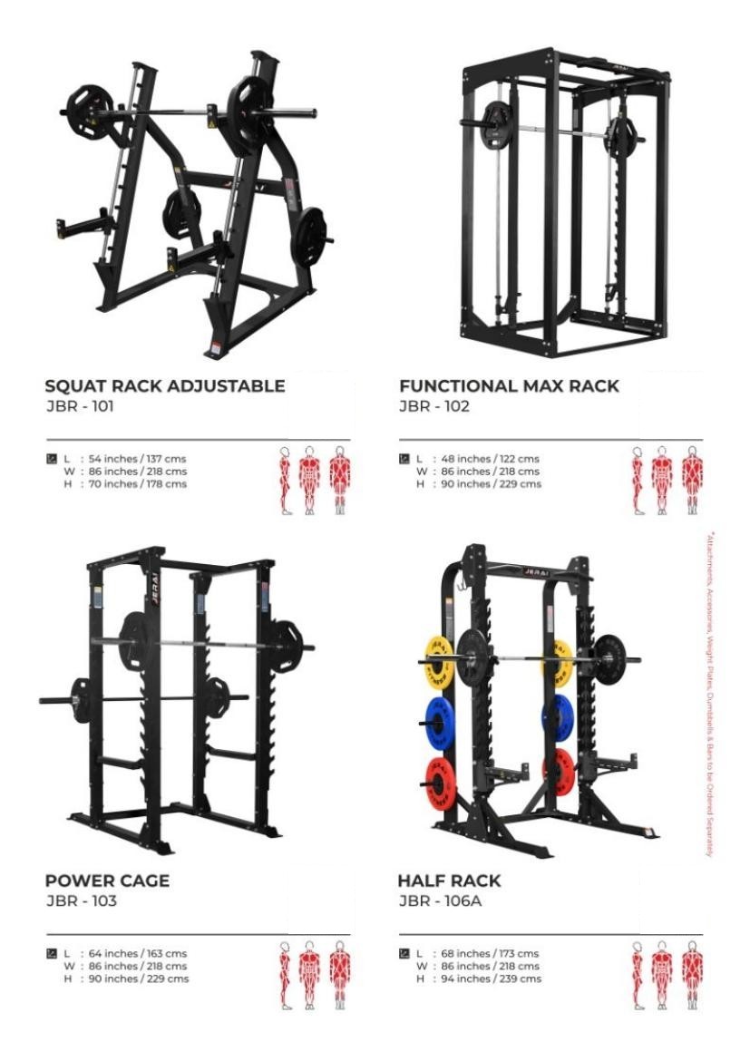 SQUAT RACK ADJUSTABLE